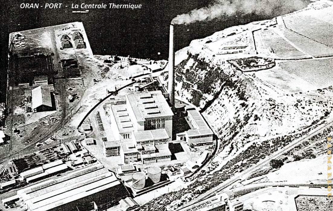 Oran - Port - Centrale Thermique - Vue aerienne.jpg